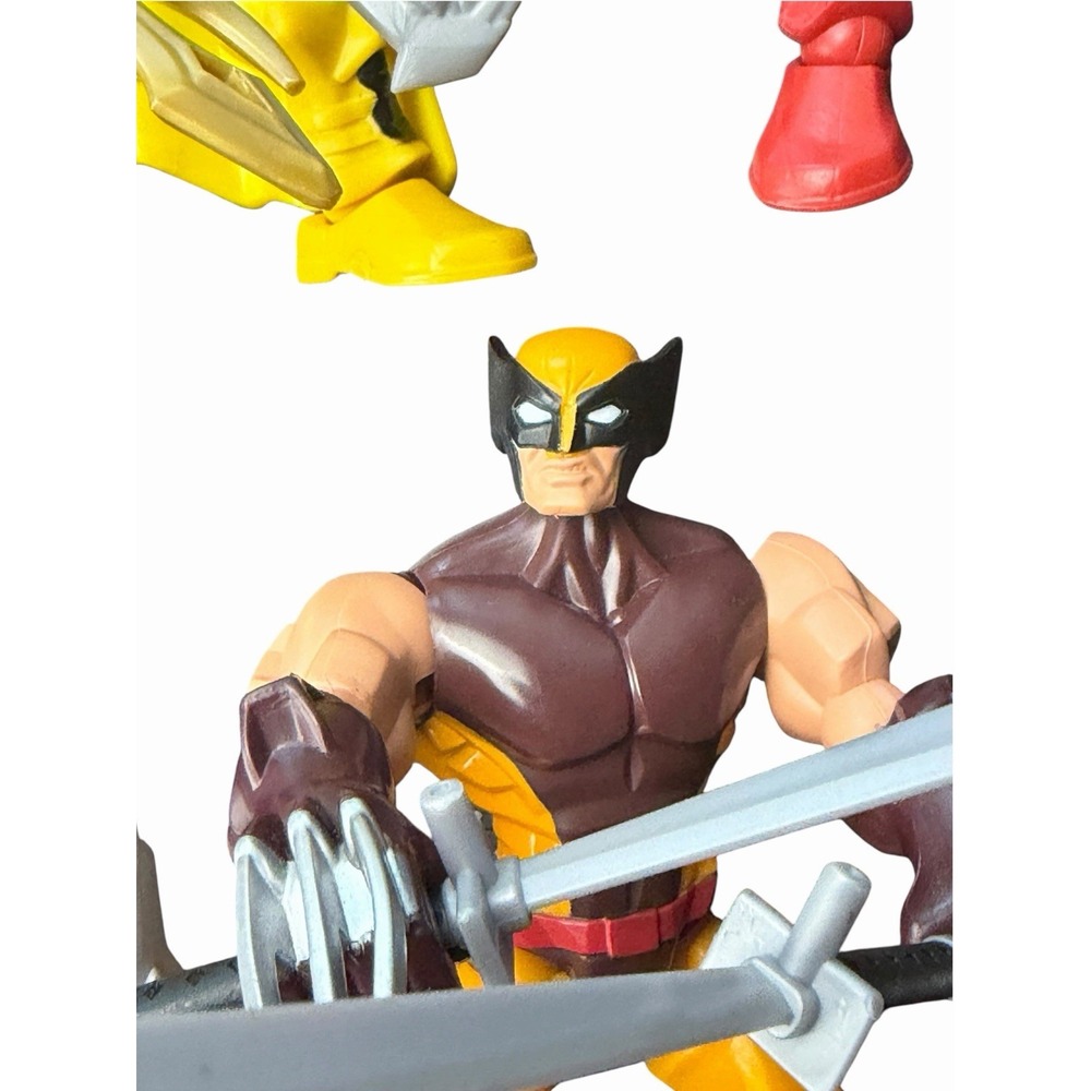 Marvel Hero Mashers Lot of 5 Thor Loki Captain America Wolverine Black Panther - Picture 9 of 12
